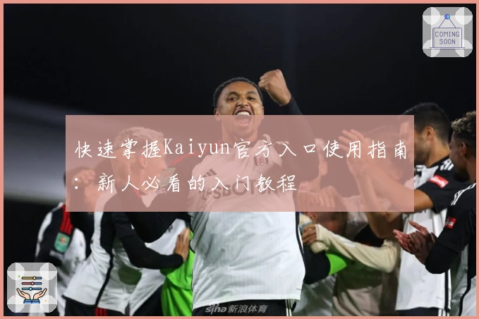 快速掌握Kaiyun官方入口使用指南：新人必看的入门教程